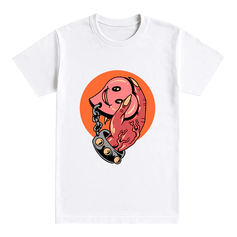 Camiseta Japón/anime – Demonio Kawaii Encadenado
