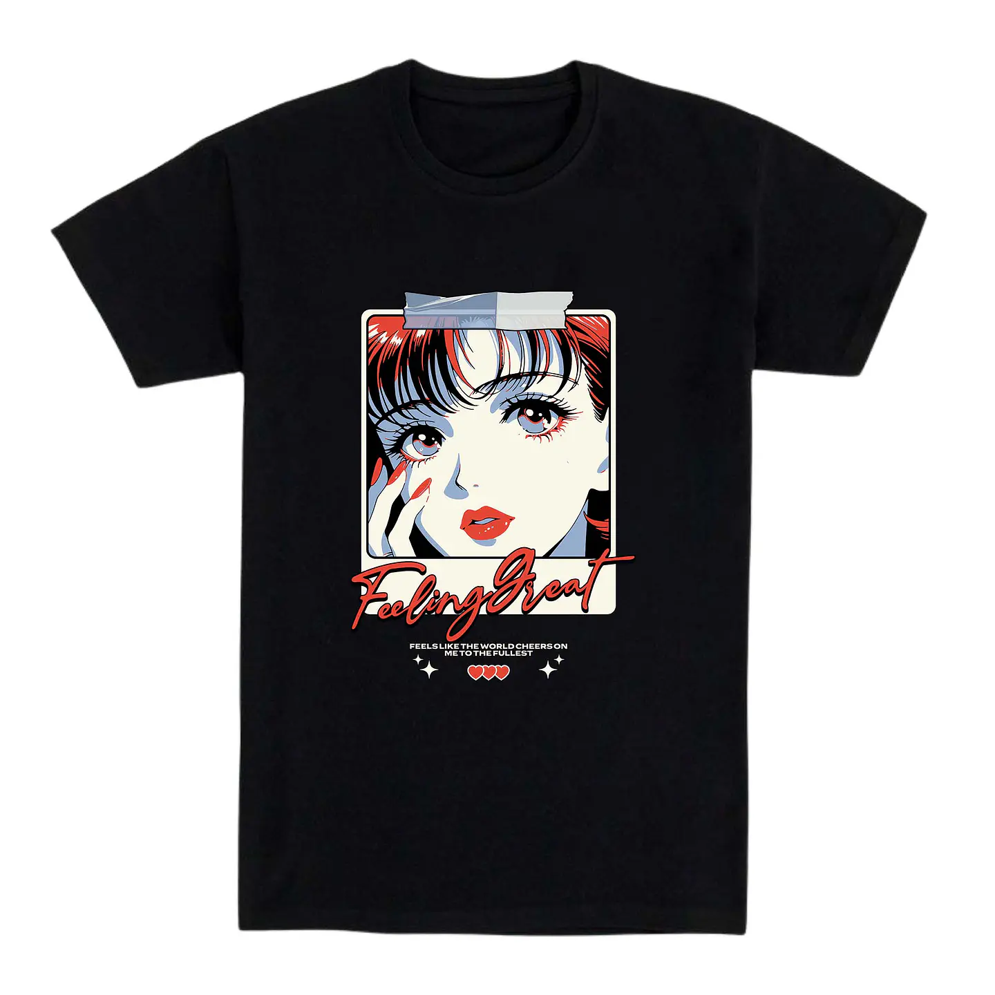 Camiseta Japón/anime – Feeling Great Girl 1