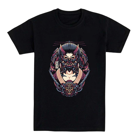Camiseta Japón/anime – Oni Cibernético