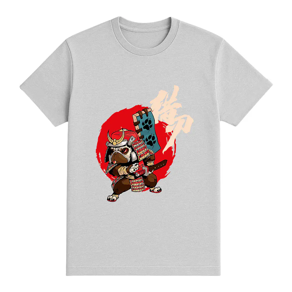 Camiseta Japón/anime – Jabalí Samurai del Clan del Martillo 1