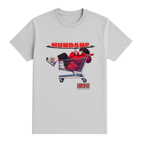 Camiseta Japón/anime – Mundane: Rutina Existencial