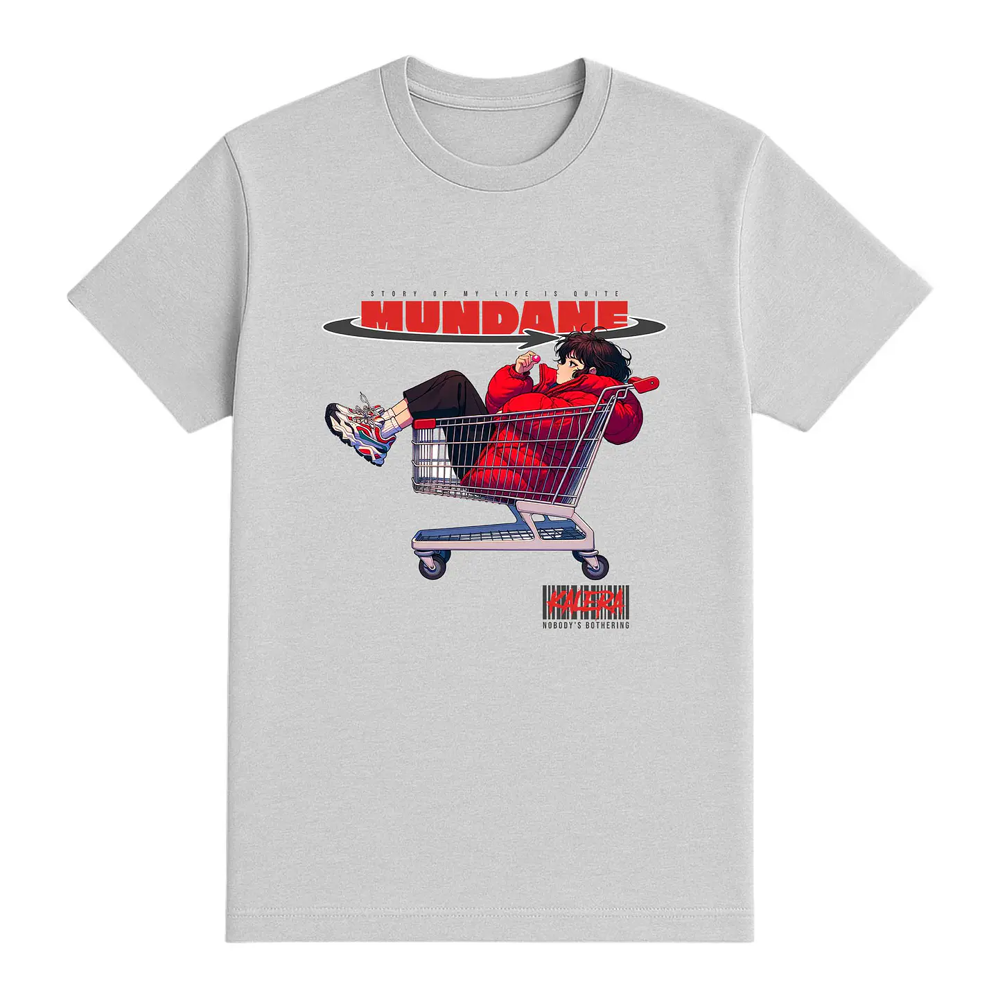 Camiseta Japón/anime – Mundane: Rutina Existencial 1