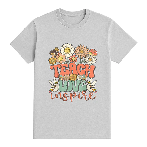 Camiseta playa – Teach Love Inspire