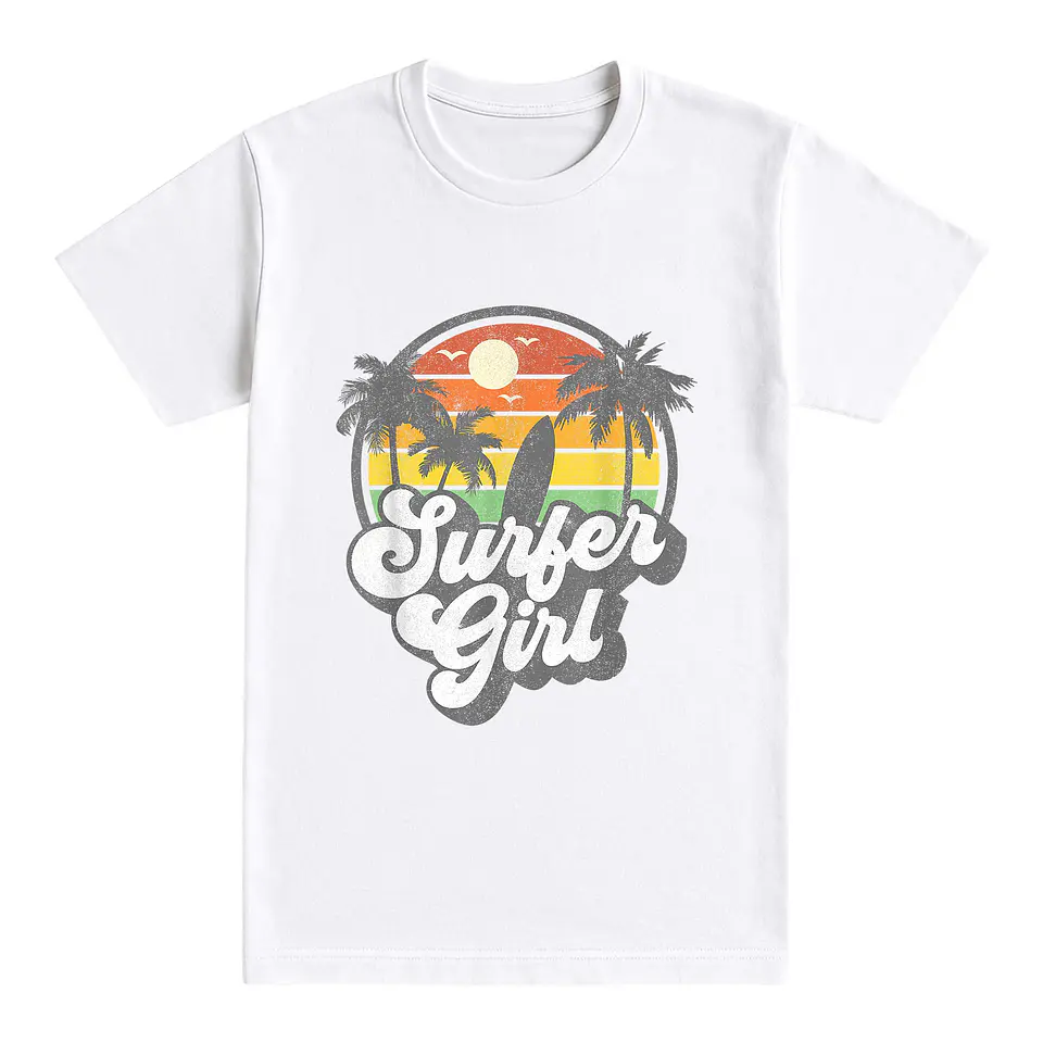 Camiseta playa – Surfer Girl 1