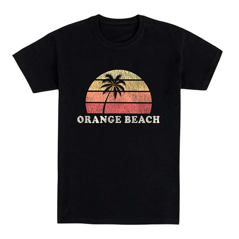 Camiseta playa – Orange Beach Vintage
