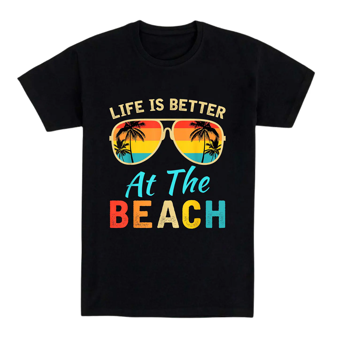 Camiseta playa – Life Is Better at the Beach 1