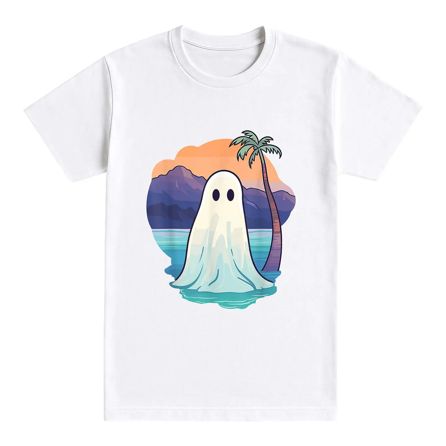 Camiseta playa – Fantasma Tropical 1