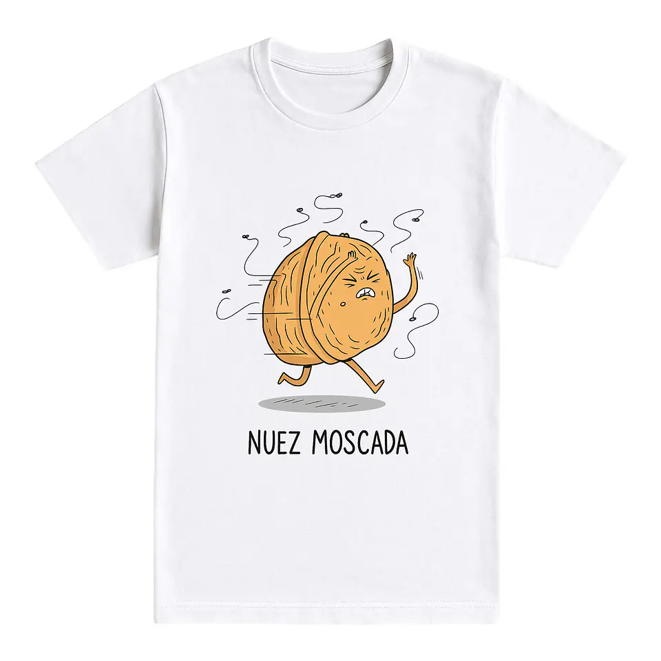 Camiseta divertida – Nuez Moscada 1