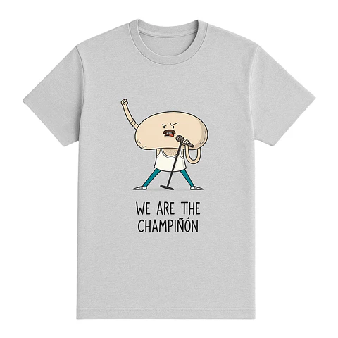 Camiseta divertida – We Are The Champiñón