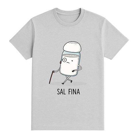 Camiseta divertida – Sal Fina