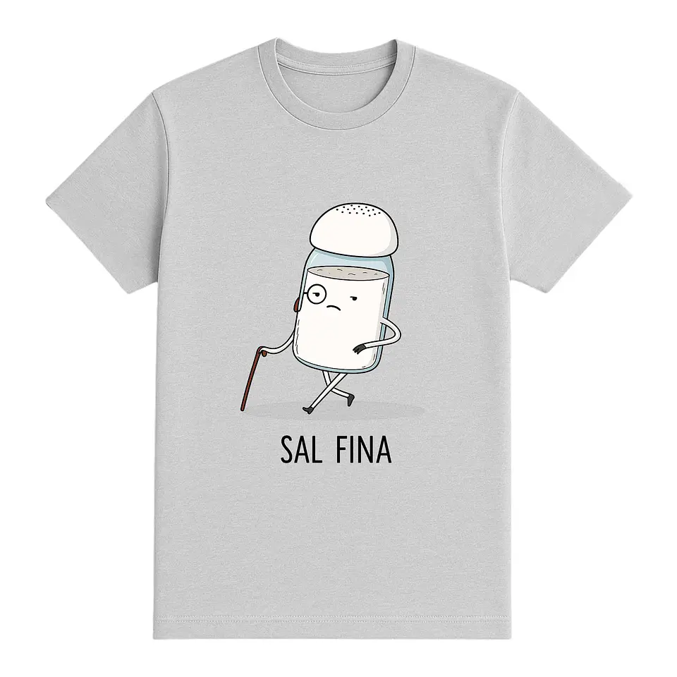 Camiseta divertida – Sal Fina 1