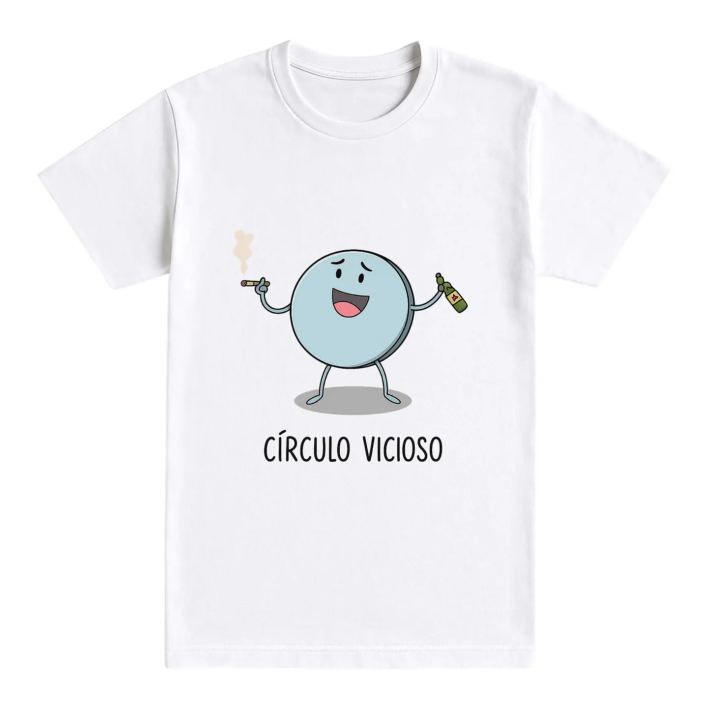 Camiseta divertida – Círculo Vicioso 1