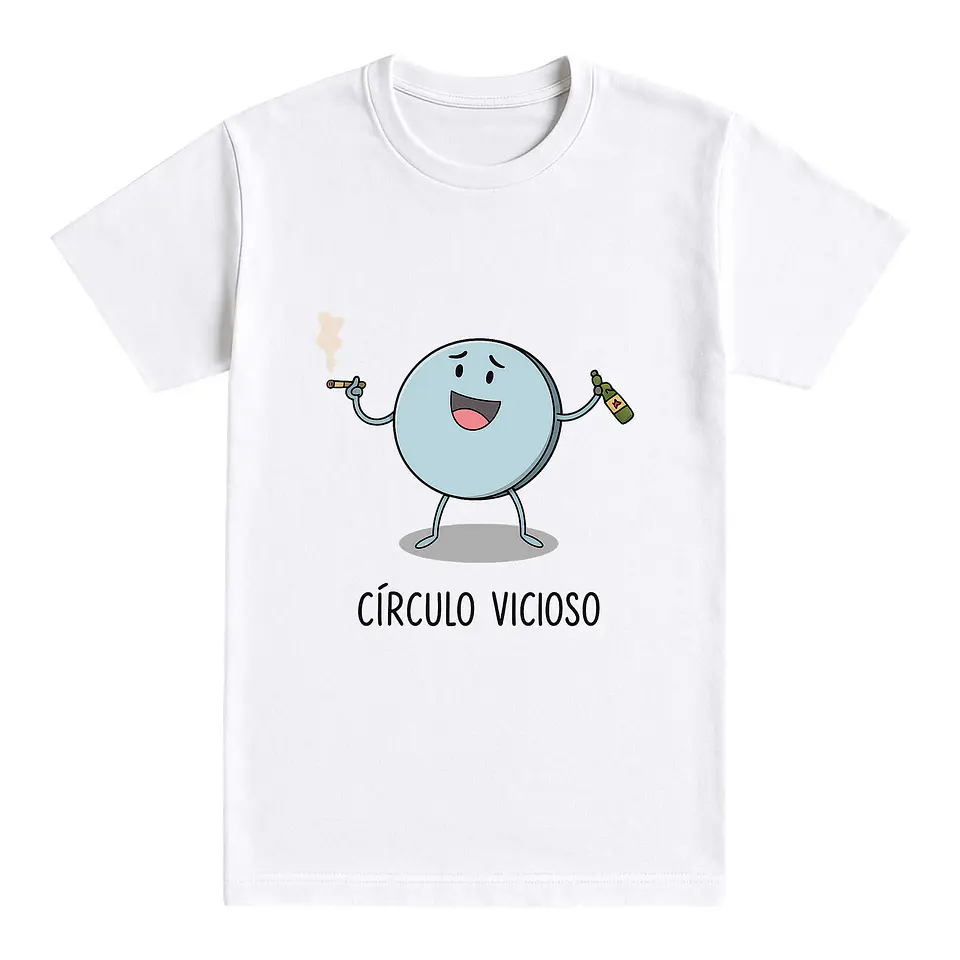 Camiseta divertida – Círculo Vicioso 1