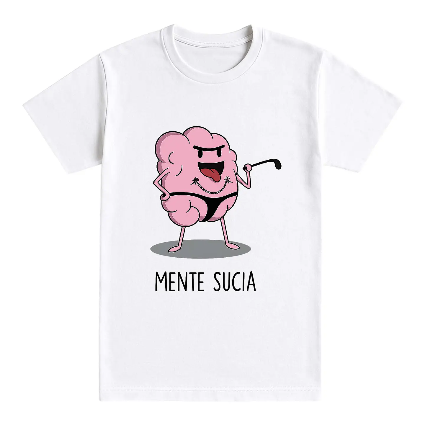 Camiseta divertida – Mente Sucia 1