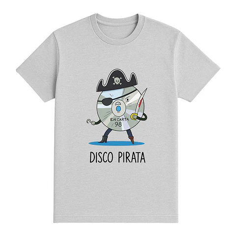 Camiseta divertida – Disco Pirata
