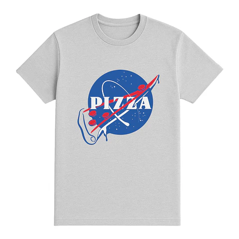 Camiseta meme – Pizza espacial