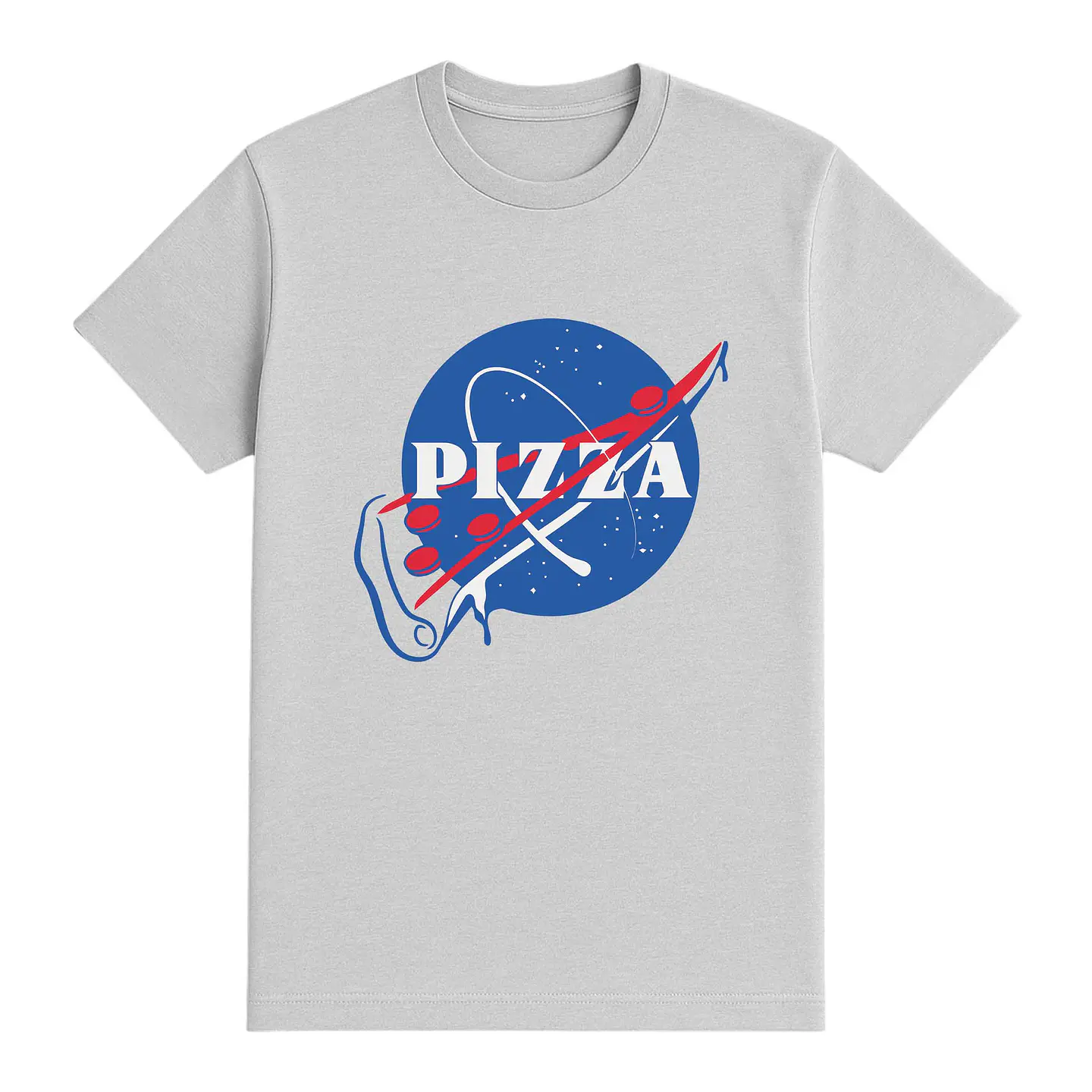Camiseta meme – Pizza espacial 1