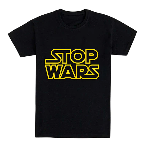 Camiseta meme – Stop Wars