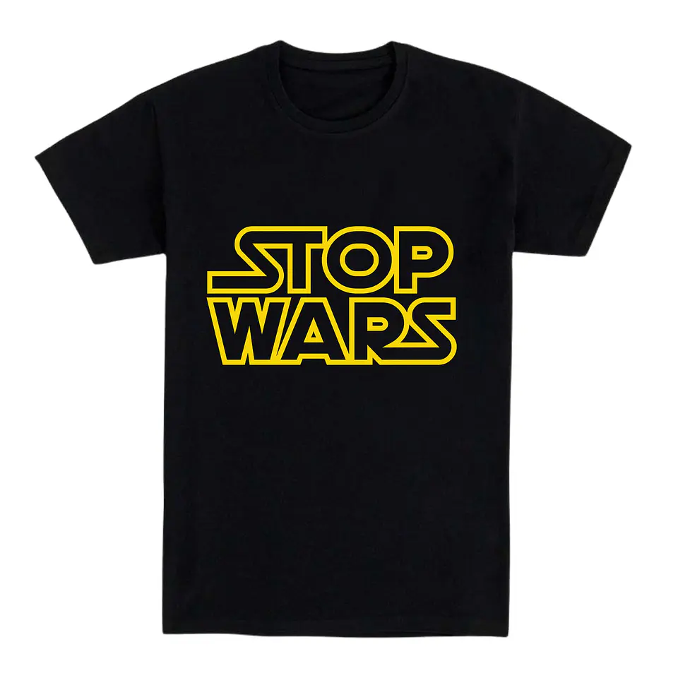 Camiseta meme – Stop Wars 1