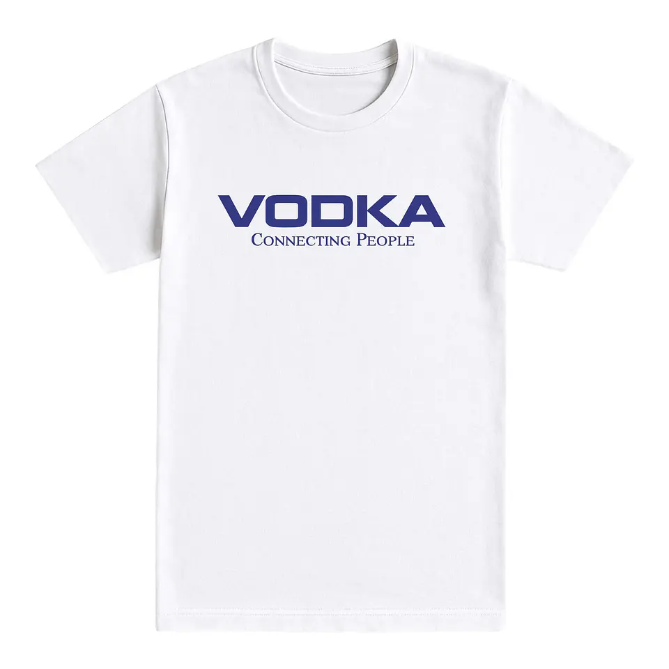 Camiseta meme – Vodka Connecting People 1