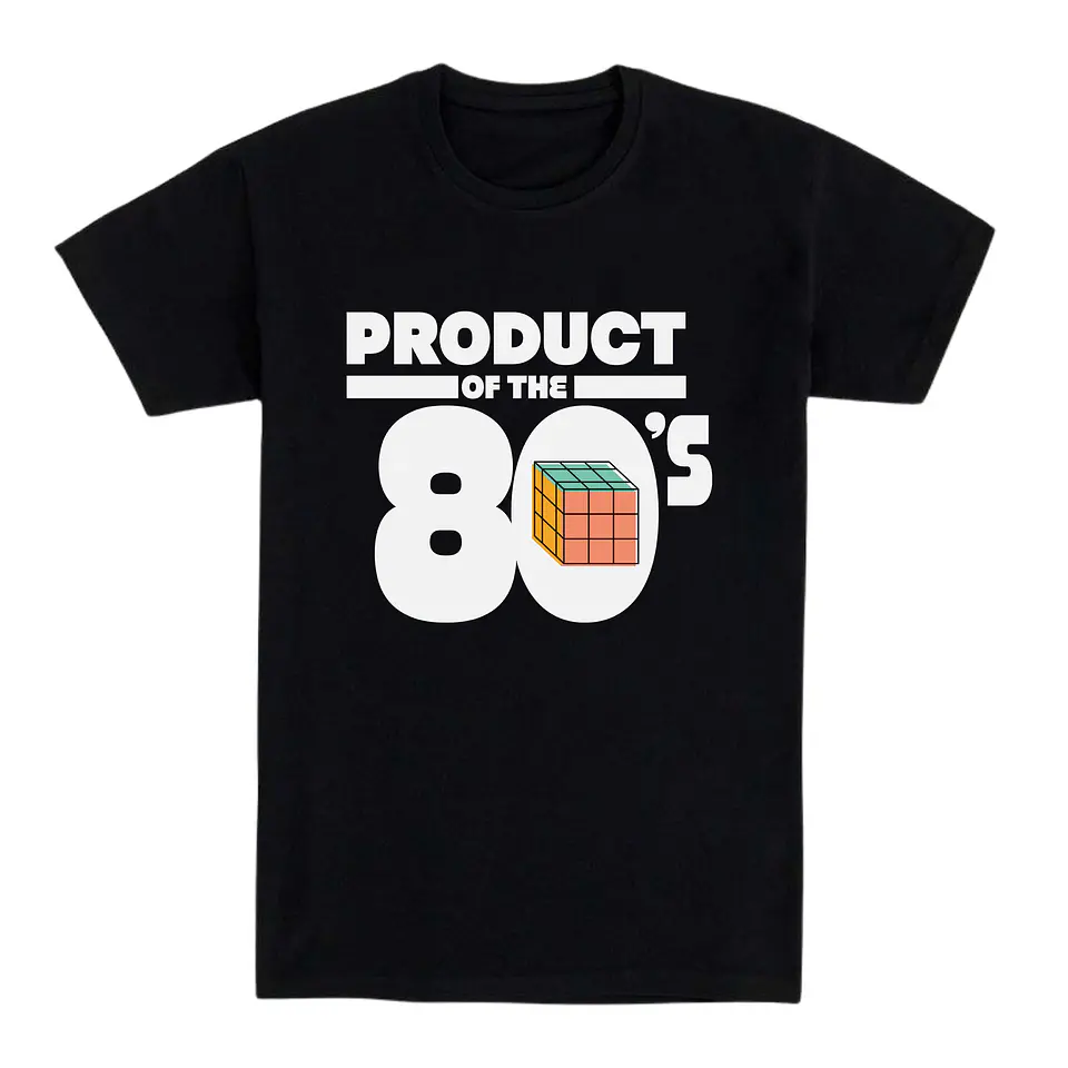 Camiseta retro – Product of the 80’s 1