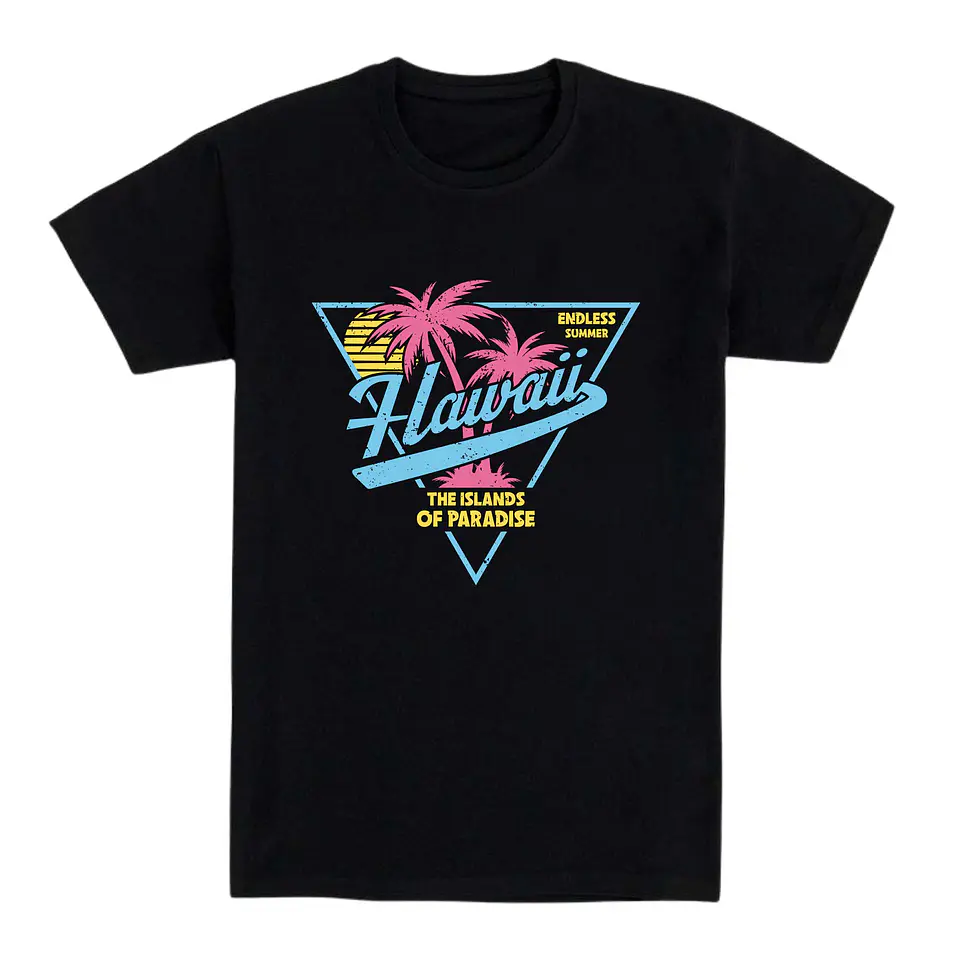 Camiseta retro – Hawaii Paradise 1