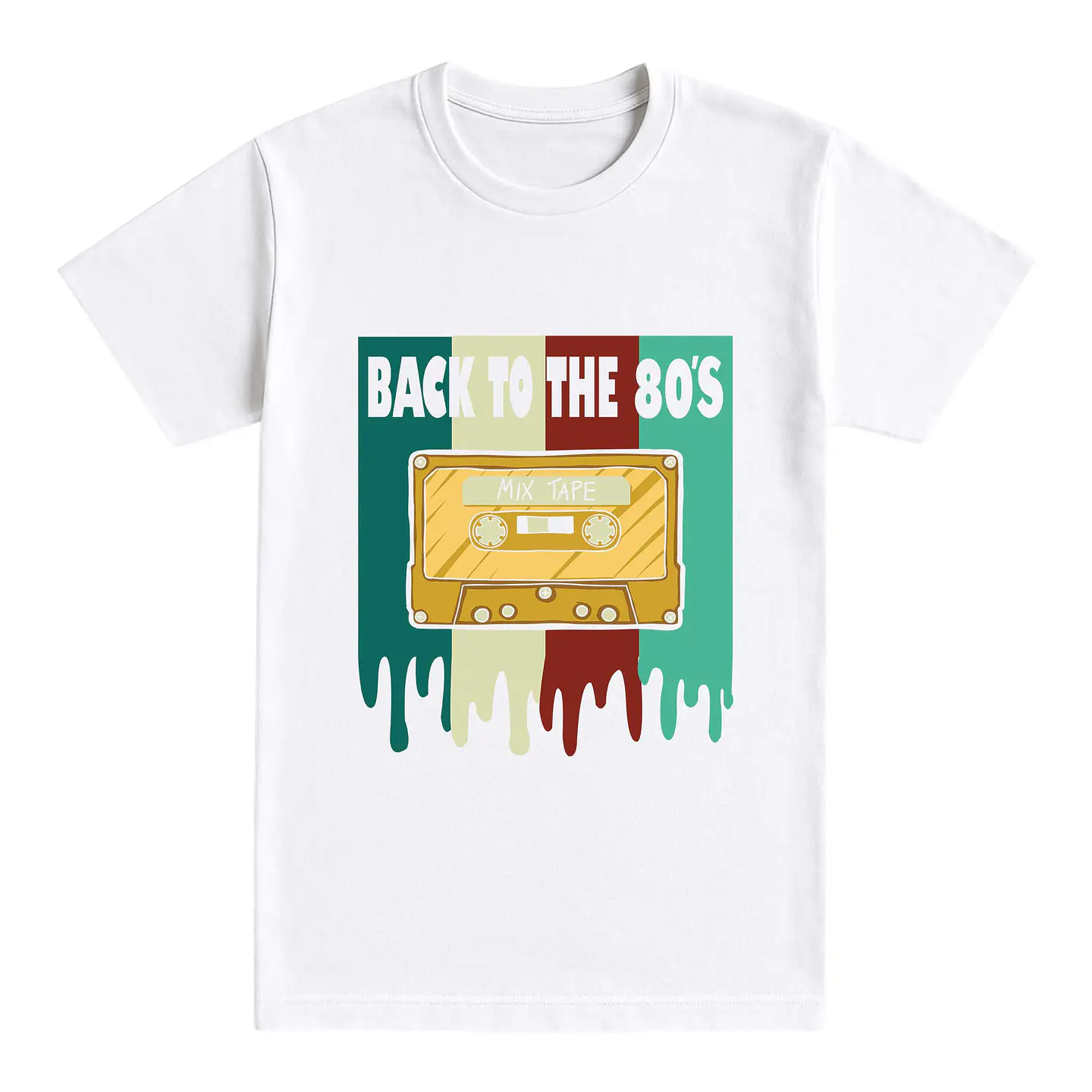Camiseta retro – Back to the 80’s Mix Tape 1