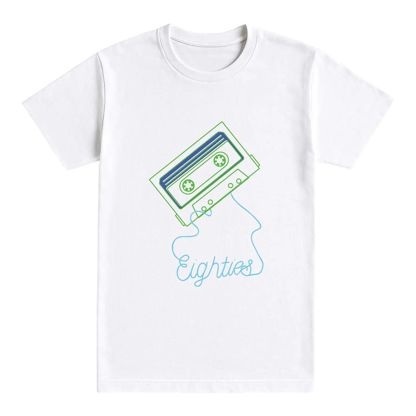 Camiseta retro – Eighties Cassette 1