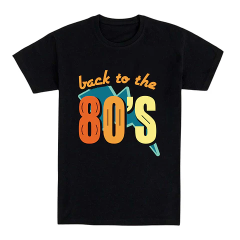 Camiseta retro – Back to the 80’s