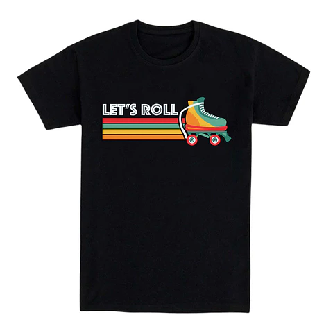 Camiseta retro – Let’s Roll