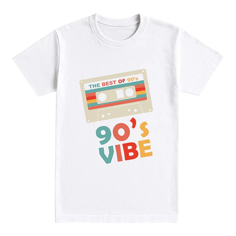 Camiseta retro – 90’s Vibe