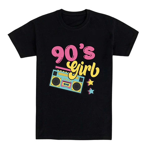 Camiseta retro – 90’s Girl