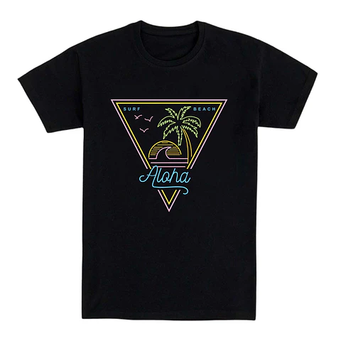 Camiseta retro – Aloha