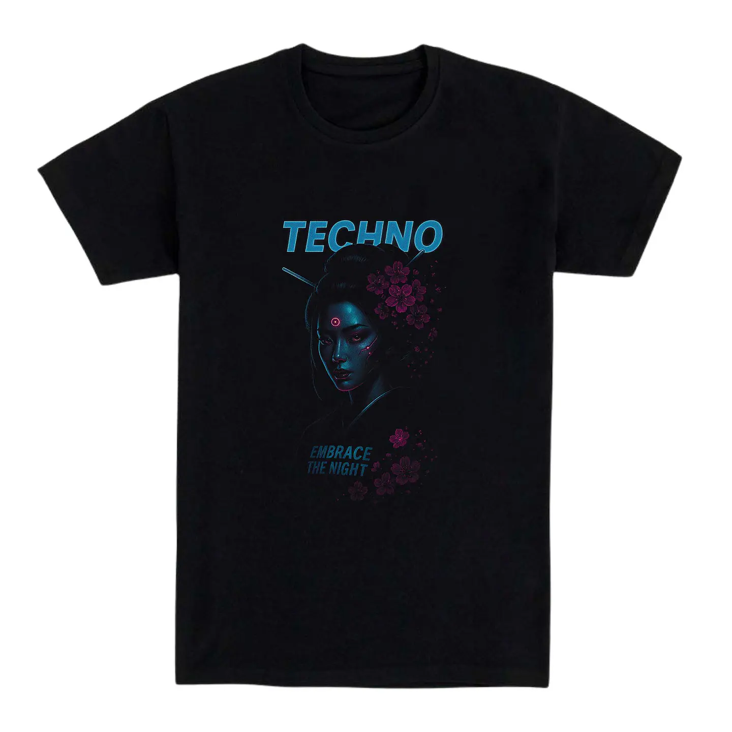 Camiseta techno – Embrace the Night 1