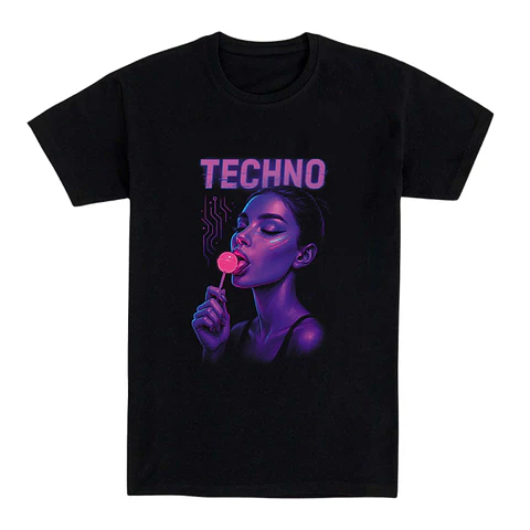 Camiseta techno – Sweet Raver