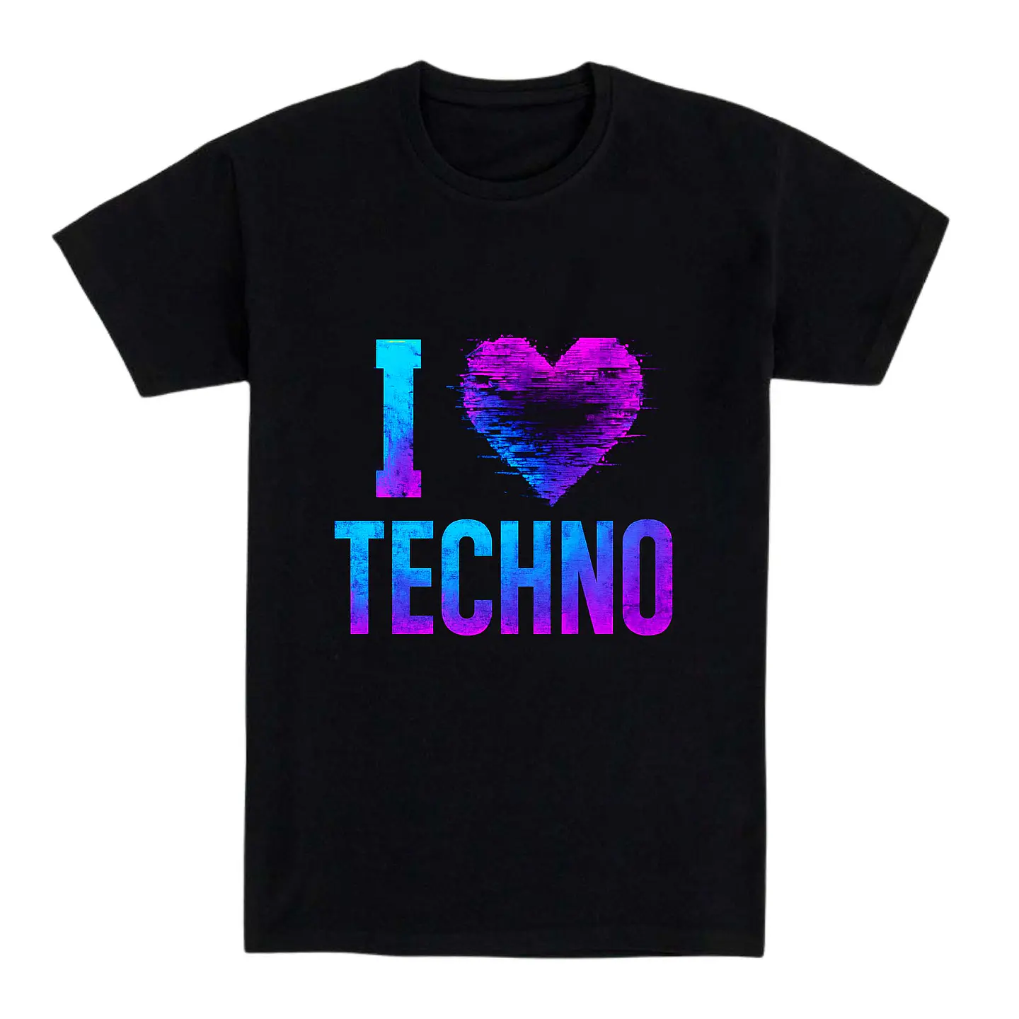 Camiseta techno – I ♥ Techno 1