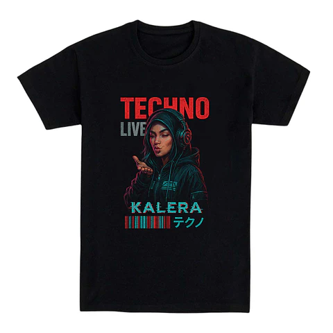 Camiseta techno – Kalera Live