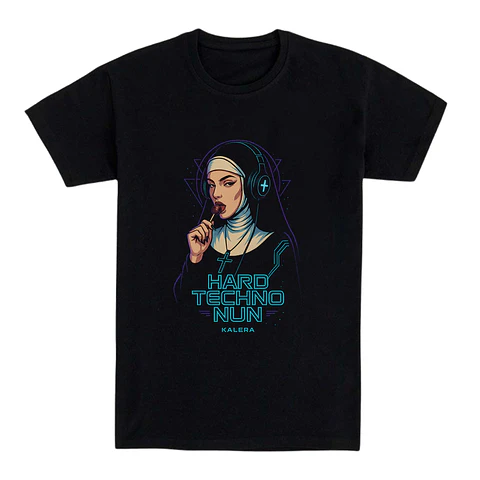 Camiseta techno – Hard Techno Nun