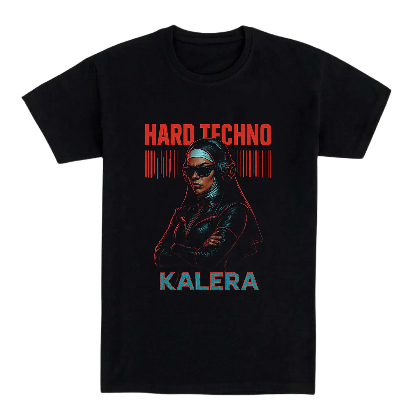 Camiseta techno – Hard Techno Nun 1