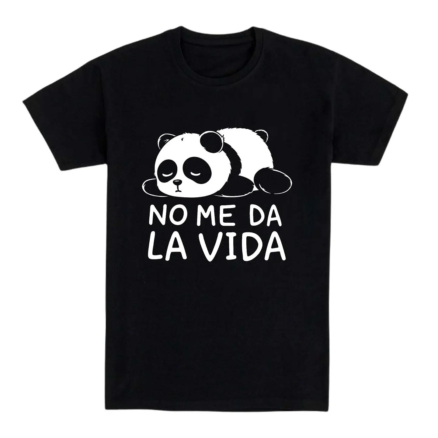 Camiseta no me da la vida – Panda agotado 1