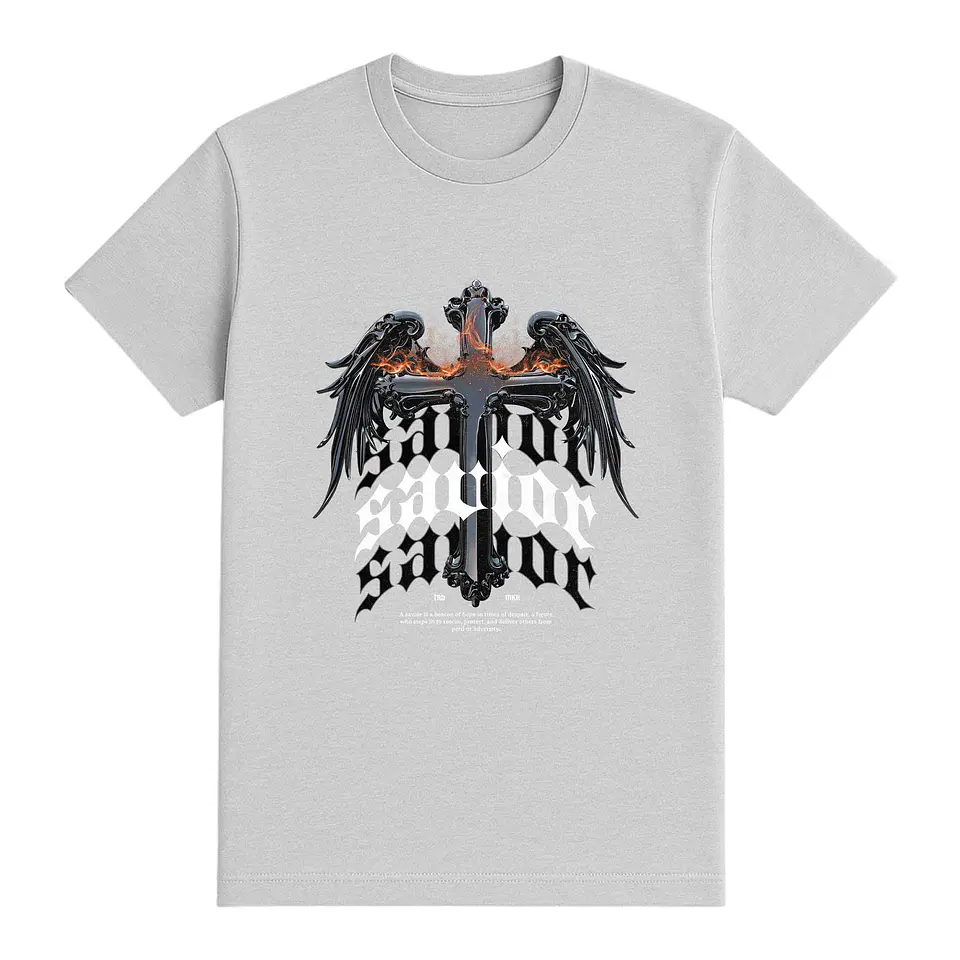 Camiseta aesthetic – Savior Flame 1