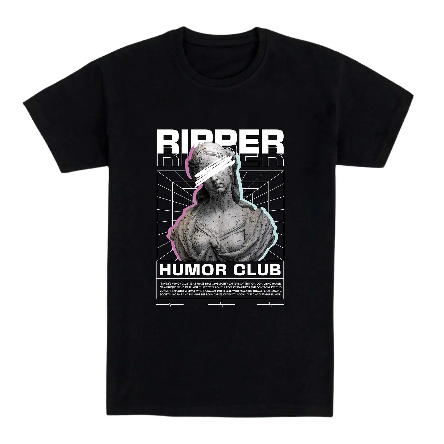 Camiseta aesthetic – Humor Club Ripper 1