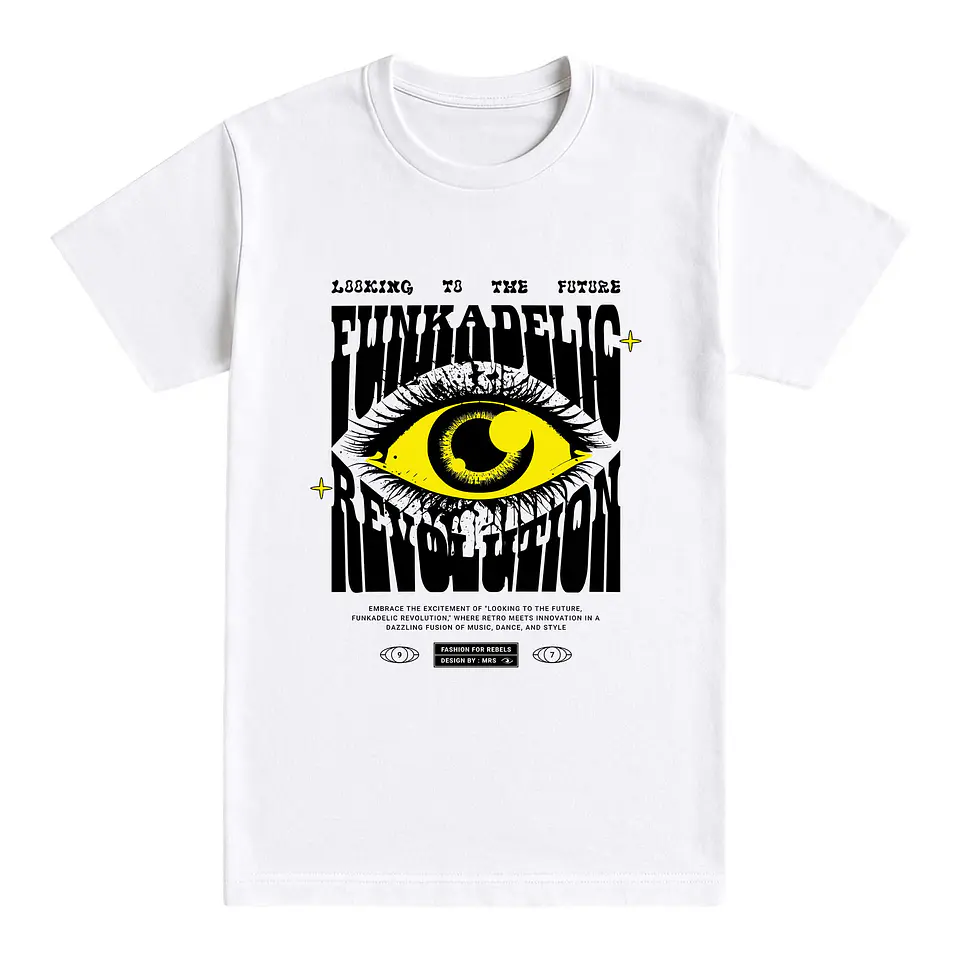 Camiseta aesthetic – Funkadelic Revolution 1