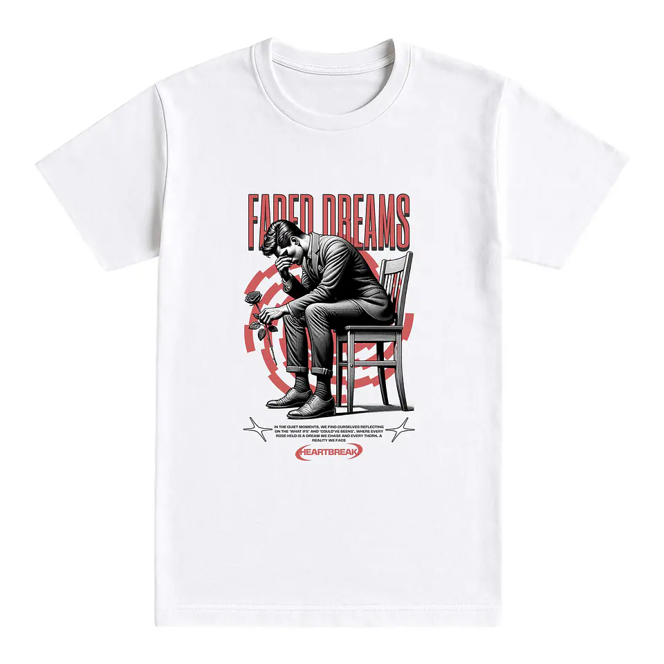 Camiseta aesthetic – Faded Dreams 1