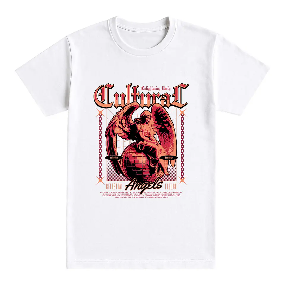Camiseta festivalera – Ángel cultural 1