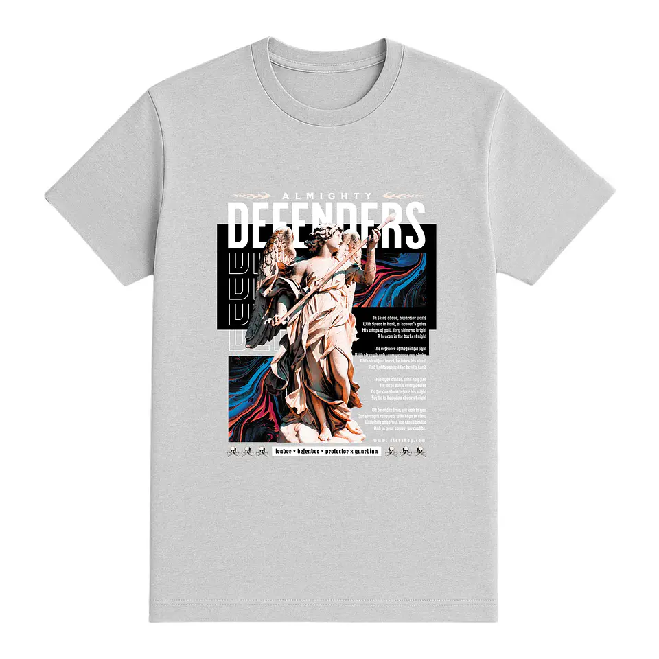 Camiseta festivalera – Defenders of Light 1