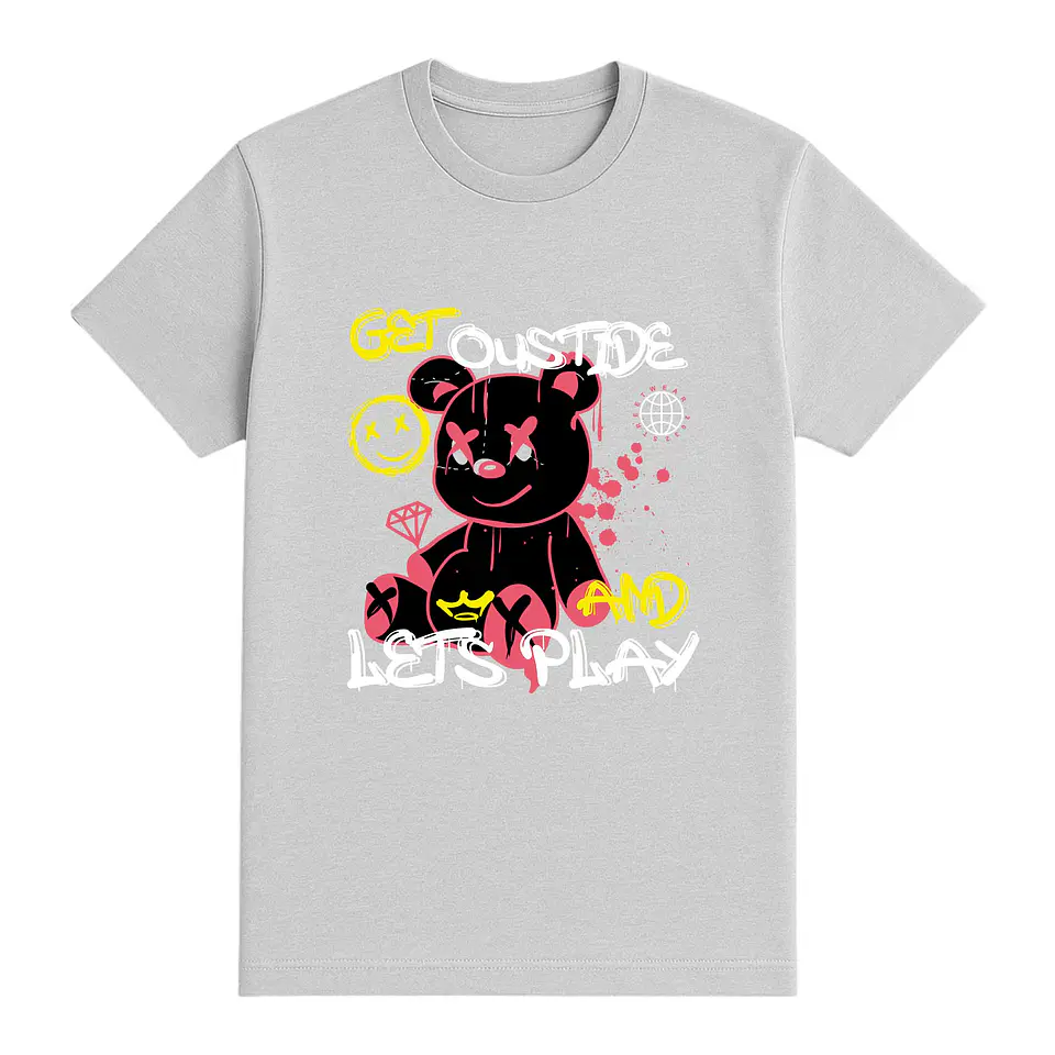 Camiseta oso – Let’s Play 1