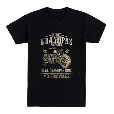 Camiseta motero – Real Grandpas Ride