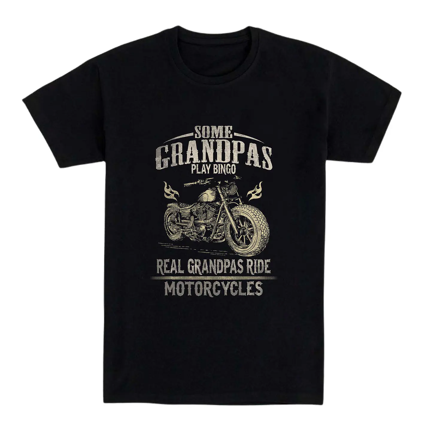 Camiseta motero – Real Grandpas Ride 1