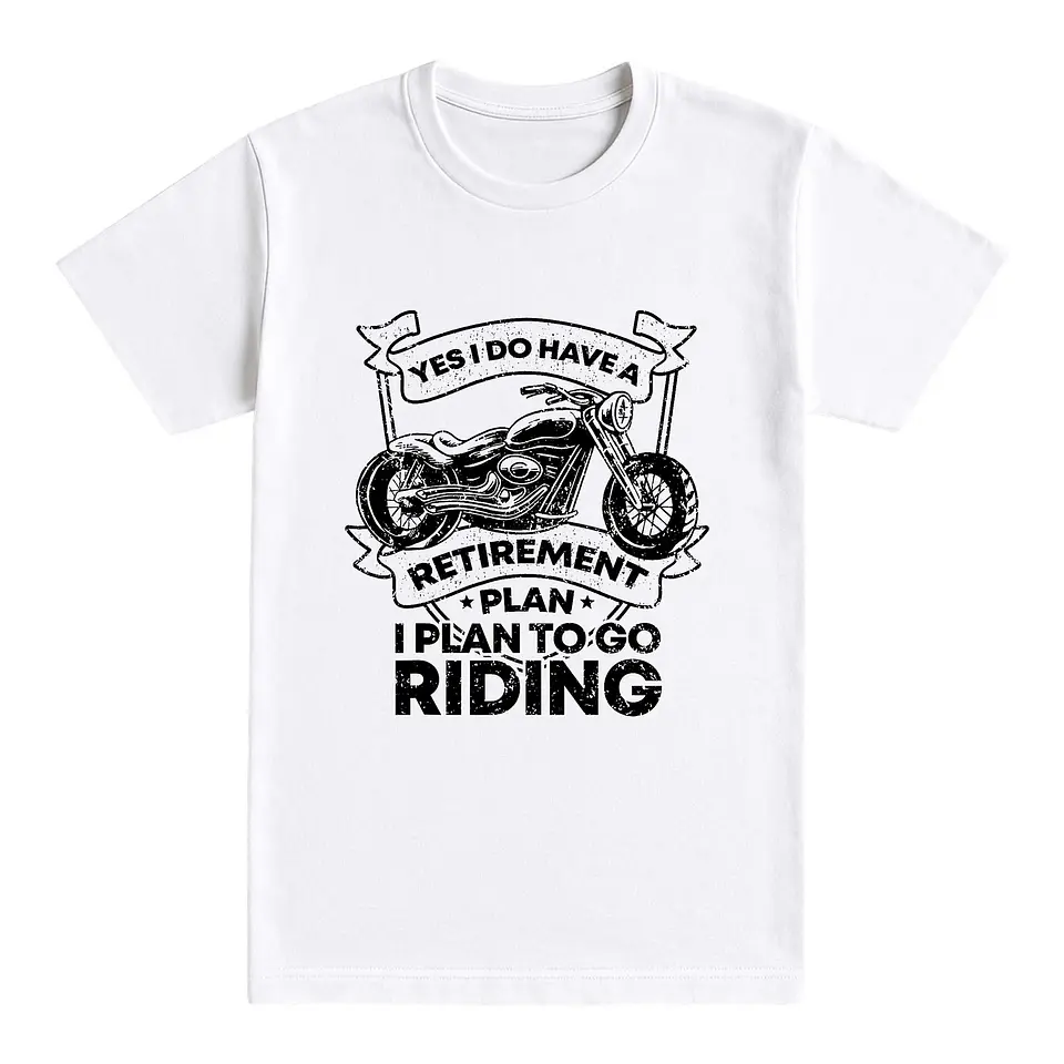 Camiseta motero – Plan de retiro 1